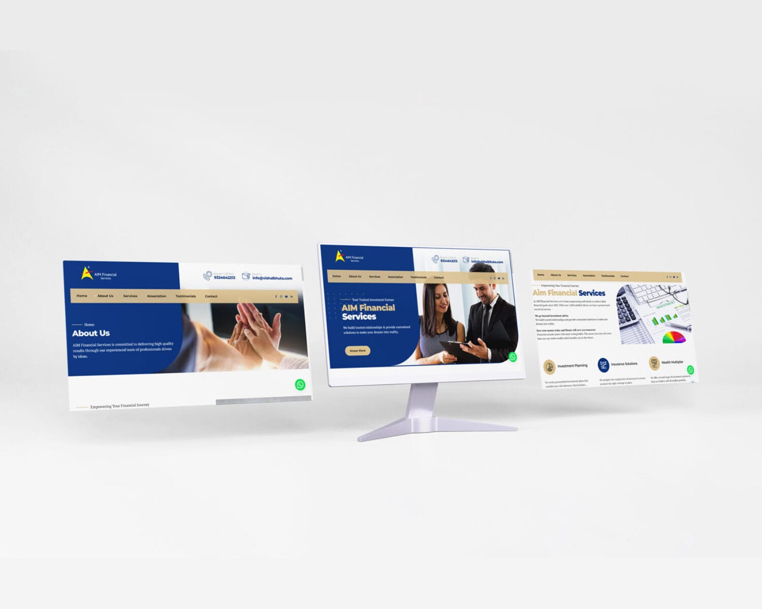 Aim Financial Services Website