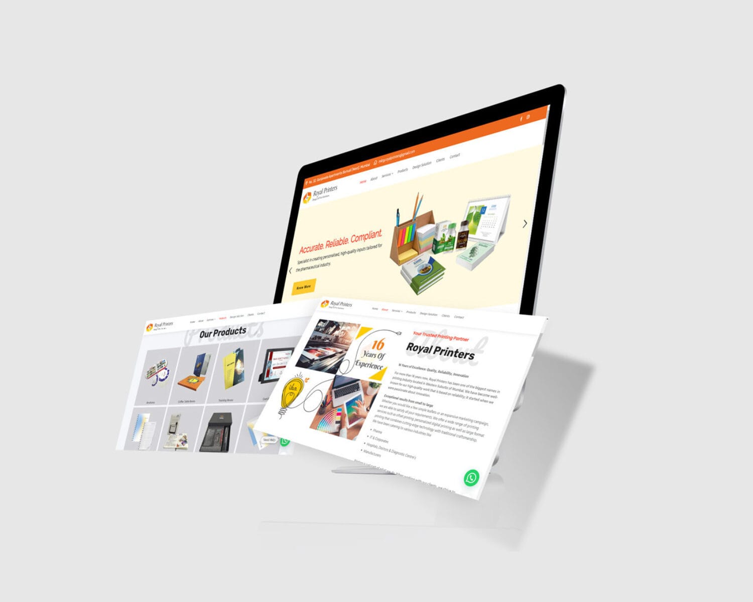 Royal Printers Website