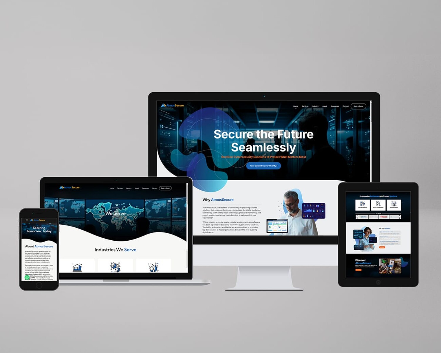 AtmosSecure Website